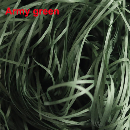DIY Paper Raffia Shredded Paper Decor Confetti Wedding Birthday Christmas Gift Box Filling Material Tissue Packaging Filler
