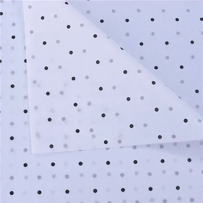 10 Sheets/lot 50*70 Cm Gift Wrapping Paper DIY Handmade Craft Star Love Dot Pattern Tissue Paper  Floral Packaging Material
