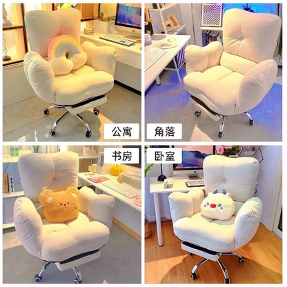 Leisure Reclining Office Chair with Backrest