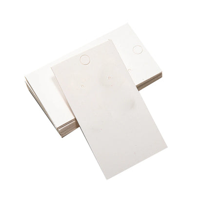 50pcs 5x9cm Earring Display Cards Handmade with Love Holders for Ear Stud Jewelry Selling Small Business Packaging Supplies