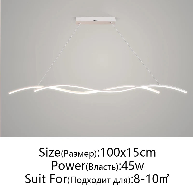 Minimalist Lamps LED Ceiling ChandelierLiving Study Dining Room Bedroom Bar Hall Lamps Indoor Lighting Hanging Light home Decor