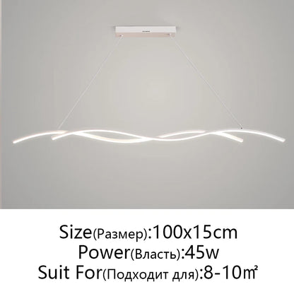 Minimalist Lamps LED Ceiling ChandelierLiving Study Dining Room Bedroom Bar Hall Lamps Indoor Lighting Hanging Light home Decor