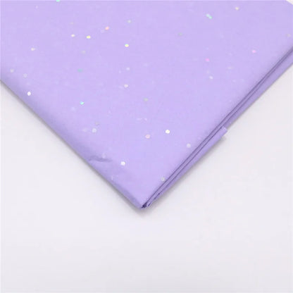 10Pcs/bag Snowflake Print Wrapping Tissue Paper 50*66 Cm Christmas New Year Xmas Party Wedding Flowers Packaging Supplies