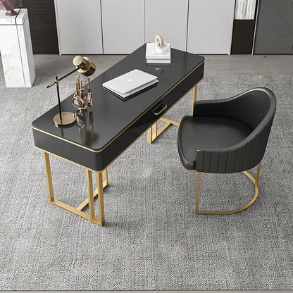 Modern Luxury Executive Office Desk Chair Set