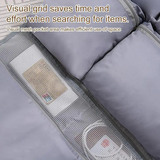 Travel Carry On Bag Carry On Luggage Bag Lightweight Rolling Compression Organizer Packing For Airplanes Travelling Women Men