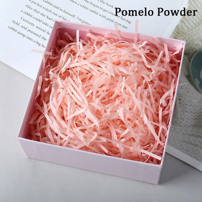 100g Colorful Raffia Shredded Paper Candy Boxes DIY Gift Box Filling Material Tissue Party Gift Packaging Filler Decor