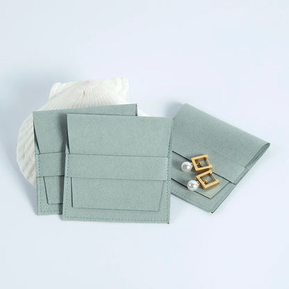 5pcs Microfiber Jewelry Gift Bags for Earring Ring Necklace Packaging Pouches Small Business Wedding Favors For Guests Candy Bag