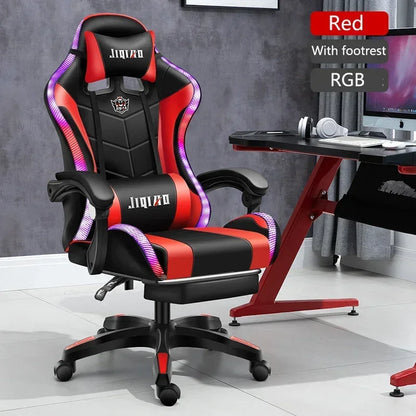 High quality gaming chair RGB light office chair gamer computer  Ergonomic swivel chair Massage Recliner New gamer chairs