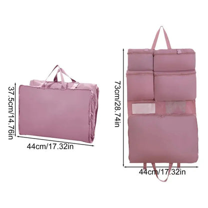 Travel Carry On Bag Carry On Luggage Bag Lightweight Rolling Compression Organizer Packing For Airplanes Travelling Women Men