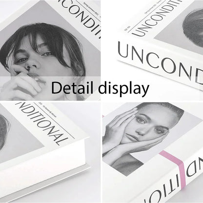 Fashion Luxury Fake Books Decoration Perfume Girl Magazine Simulation Book Shooting Coffee Table Villa Hotel Decor Props