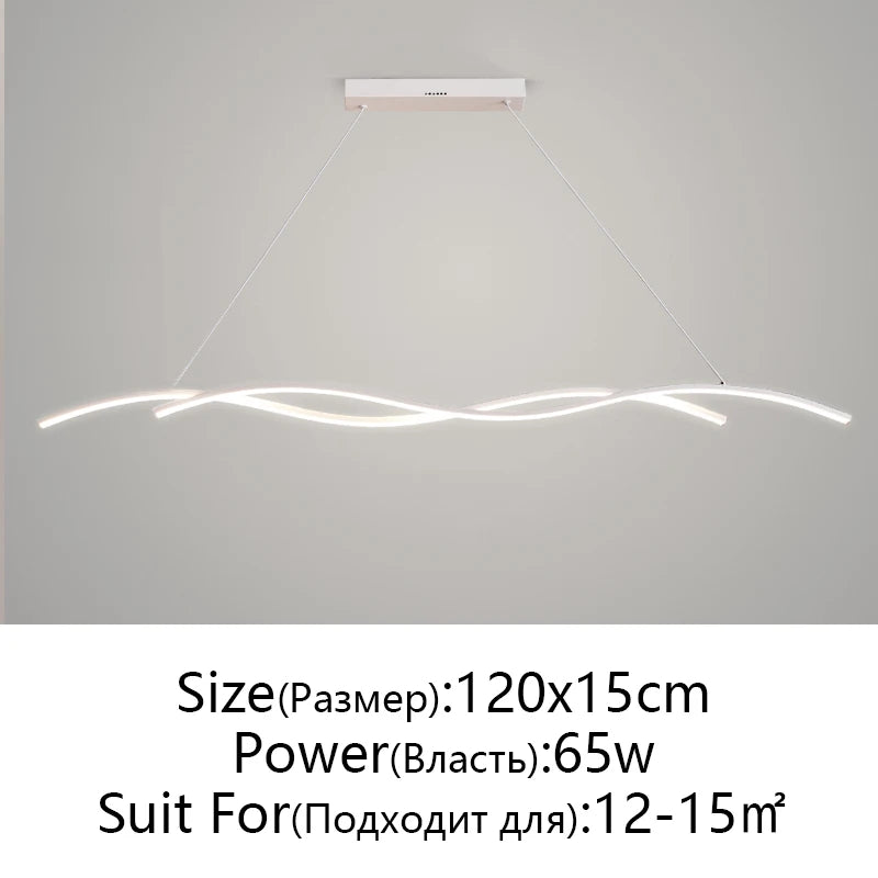 Minimalist Lamps LED Ceiling ChandelierLiving Study Dining Room Bedroom Bar Hall Lamps Indoor Lighting Hanging Light home Decor