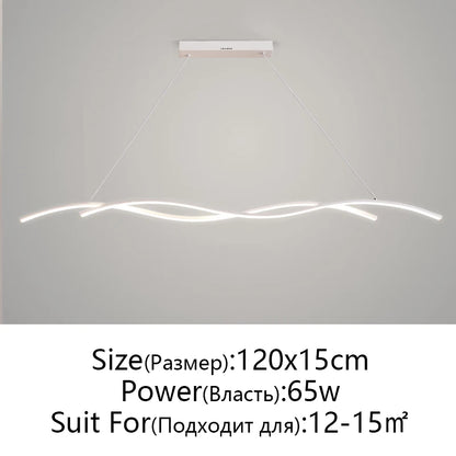 Minimalist Lamps LED Ceiling ChandelierLiving Study Dining Room Bedroom Bar Hall Lamps Indoor Lighting Hanging Light home Decor