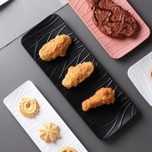 Japanese-style Sushi Plate Elegant Design Versatile Japanese Sushi Plate Sushi Serving Essentials Elegant Dessert Serving Dish