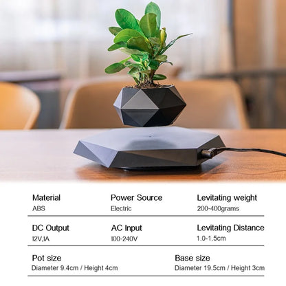 Magnetic Levitating Bonsai Pot Mini Plants