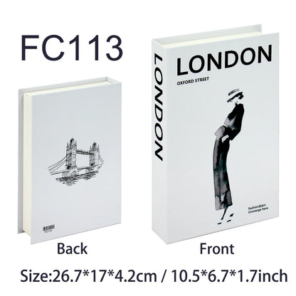 Fake Books For Decoration Simple Faux Books Ornament Coffee Table Addition Living Room Decoration Paris New York London