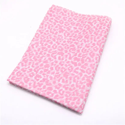 50*70 Cm Leaves Gift Wrapping Paper DIY Handmade Craft Leopard Star Pattern Tissue Paper 10 Sheets/Bag Floral Packaging Material