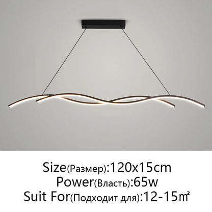 Minimalist Lamps LED Ceiling ChandelierLiving Study Dining Room Bedroom Bar Hall Lamps Indoor Lighting Hanging Light home Decor
