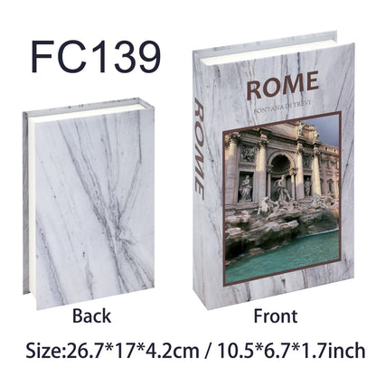 Fake Books For Decoration Simple Faux Books Ornament Coffee Table Addition Living Room Decoration Paris New York London