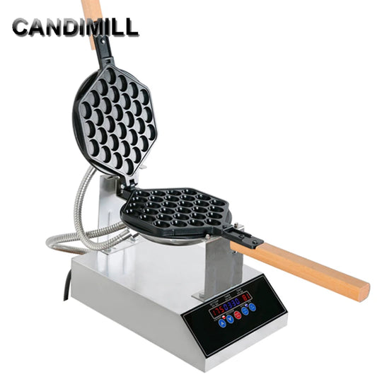Commercial Bubble Waffle Machine Eggettes Puff Waffle Maker Non-Stick Pan Iron Hongkong Bubble Eggs Cake Bake Machine Oven