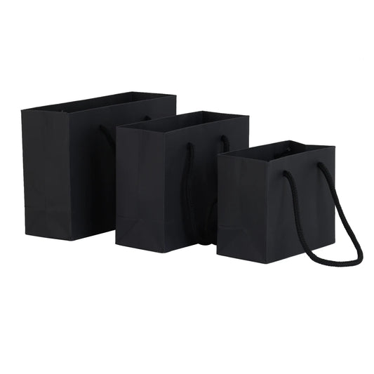 10Pcs Simple Portable Gift bag Hardpaper Bag Jewelry Packaging Paper Bag Business Wholesale Gift Bag