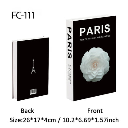 Fashion Luxury Fake Books Decoration Perfume Girl Magazine Simulation Book Shooting Coffee Table Villa Hotel Decor Props